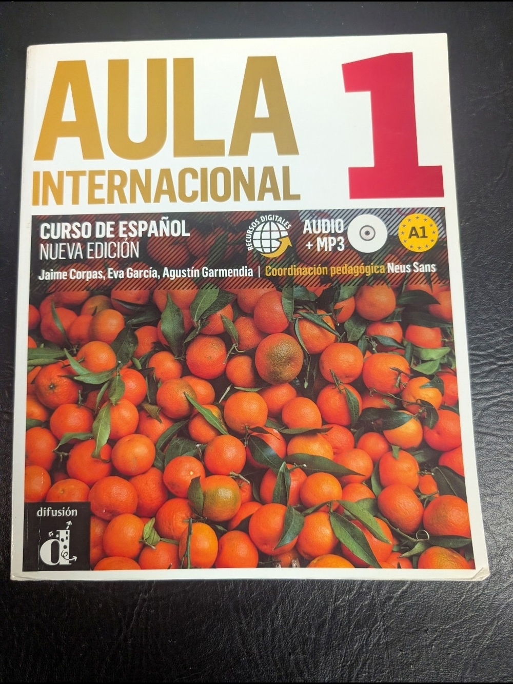 1 Spanish Course Book - Orange Cover